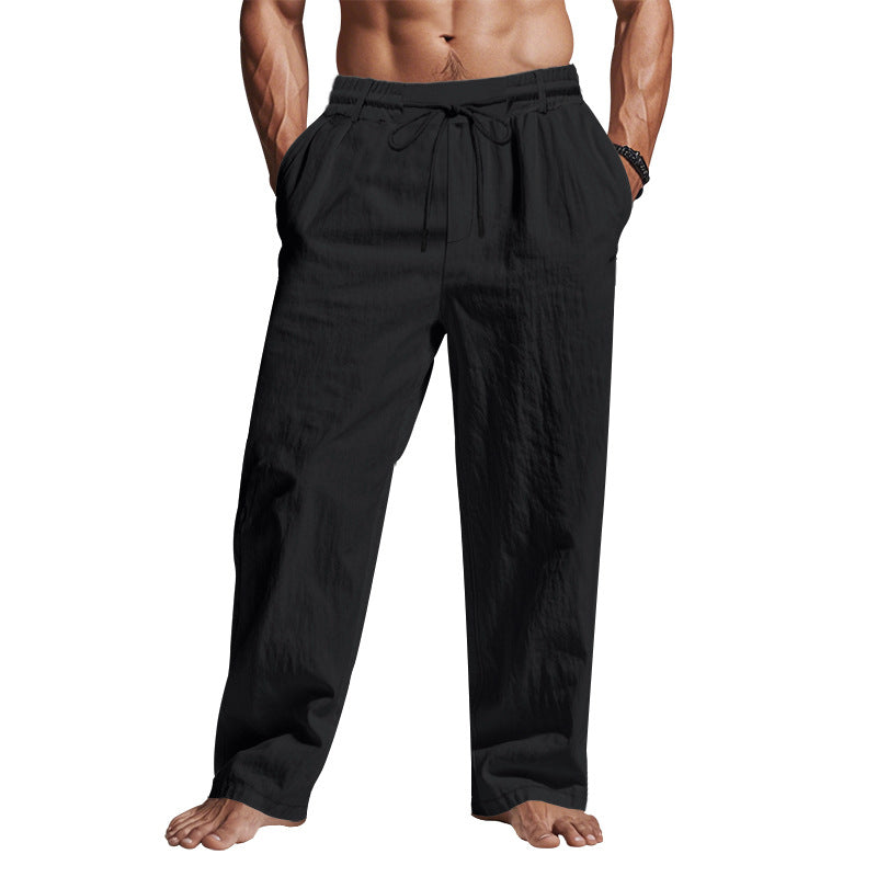 Image of Adam | Men's Drawstring Relaxed Fit Pants