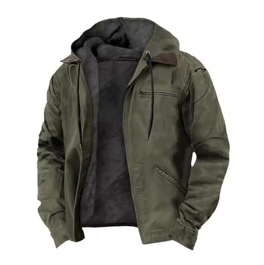 Image of Arthur | Men's Hooded Full Zip Jacket