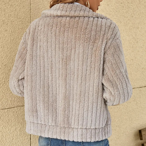 Image of Ava | Women's Zip-Up Relaxed Fit Jacket