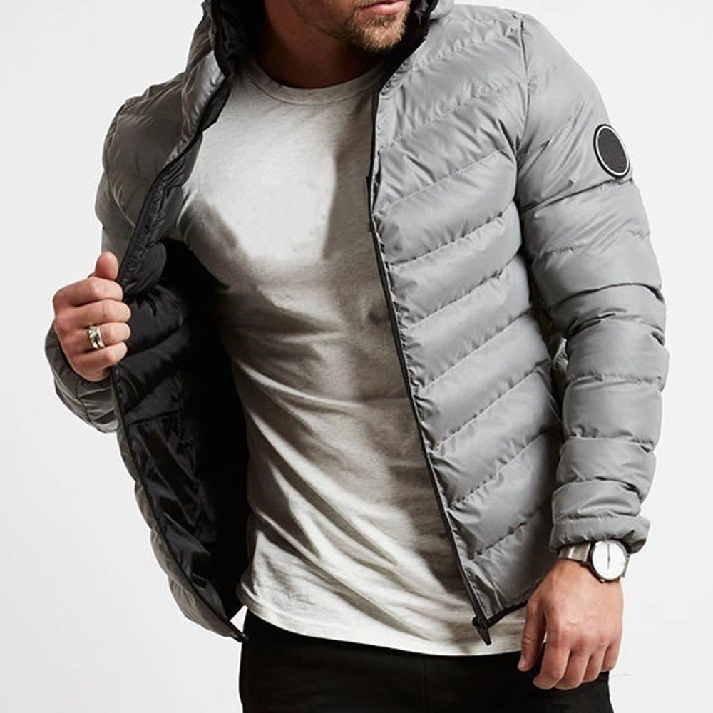 Image of Barney | Men's Hooded Puffer Jacket