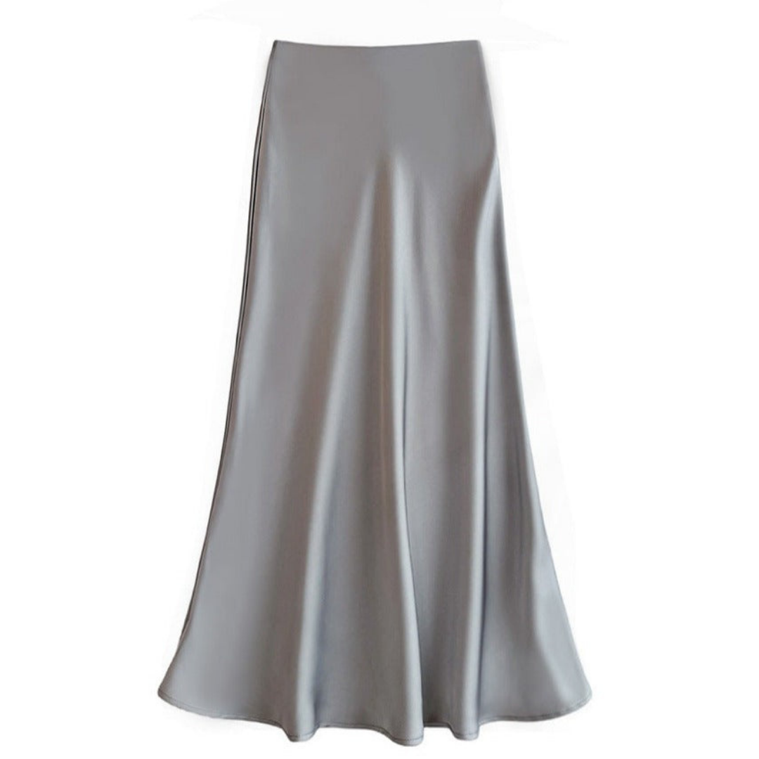 Image of Brianna | Women's High-Waisted Maxi Skirt