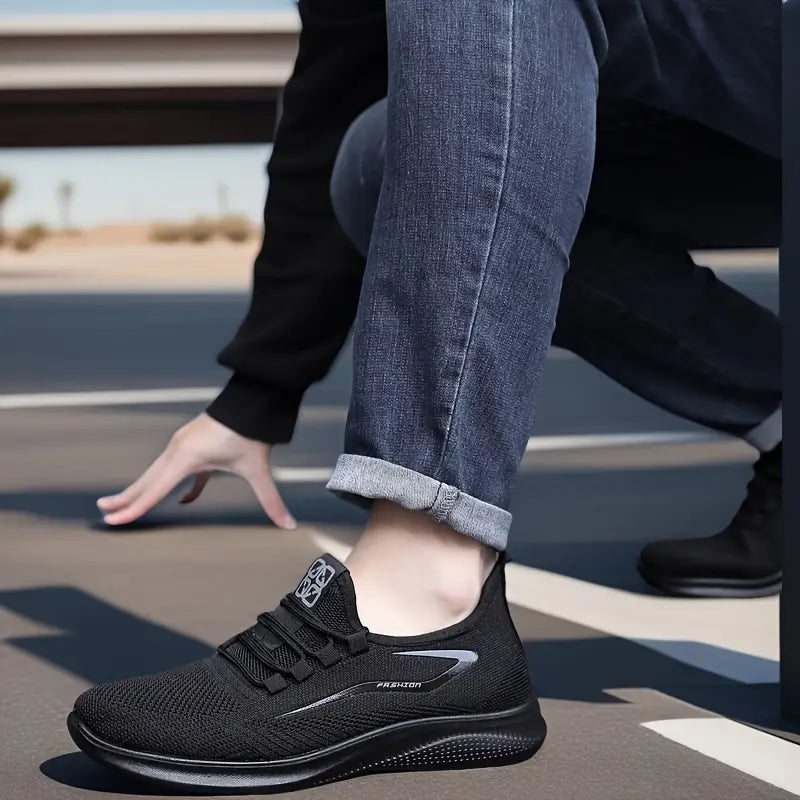 Image of Bruce | Men's Lace-Up Athletic Sneakers