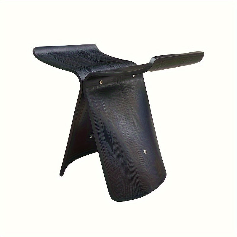Butterfly Stool with Curved Seat – Sculptural Stool