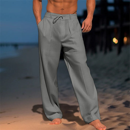 Image of Cameron | Men's Wide Leg Drawstring Pants