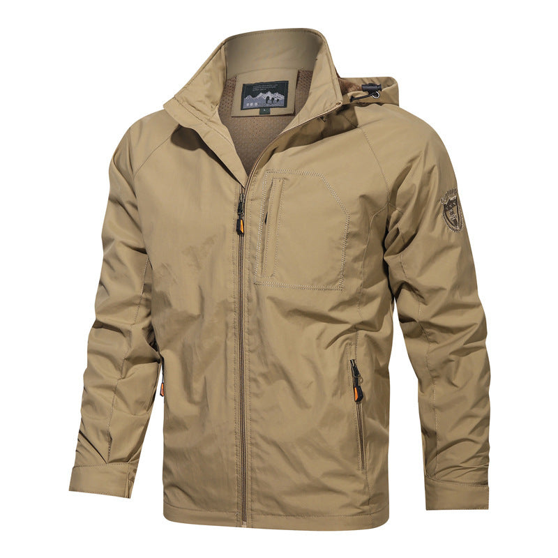 Image of Charlie | Men's Hooded Lightweight Jacket