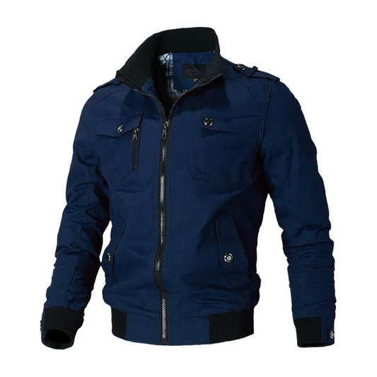 Image of Chris | Men's Full Zip Bomber Jacket