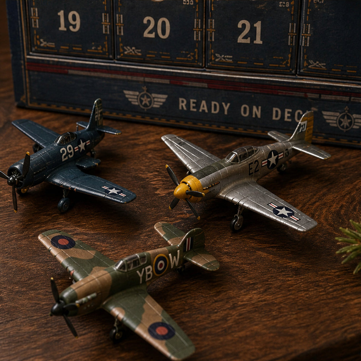 Christmas Aviation Legends Advent Calendar - 24 Days of Collectible Aircraft