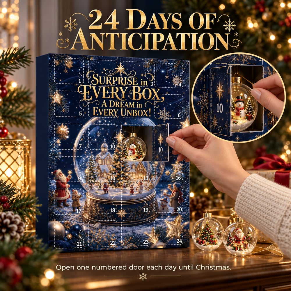 Christmas Bauble Advent Calendar 2026 – 24 Days of Christmas Surprises