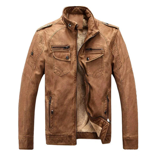 Image of Clayton | Men's Stand Collar Casual Jacket