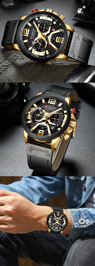Curren Casual Watch | A Stylish & Timeless Timepiece for Men