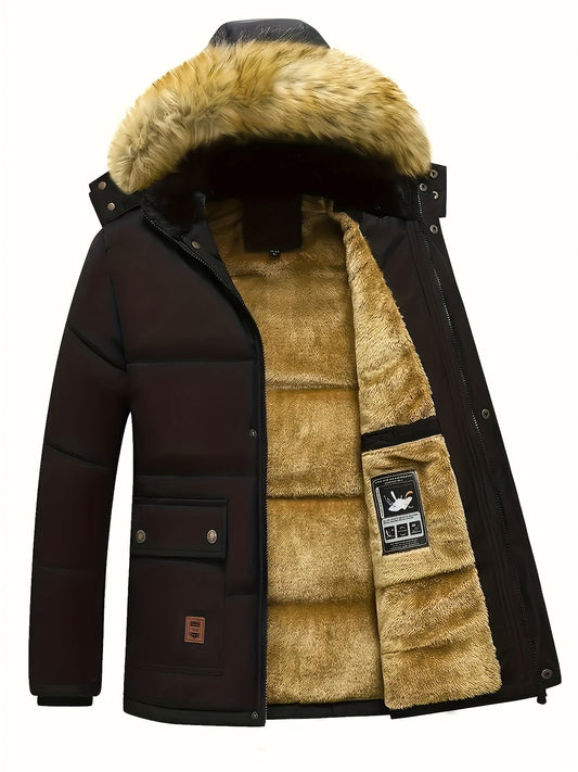 Image of David | Men's Hooded Puffer Jacket