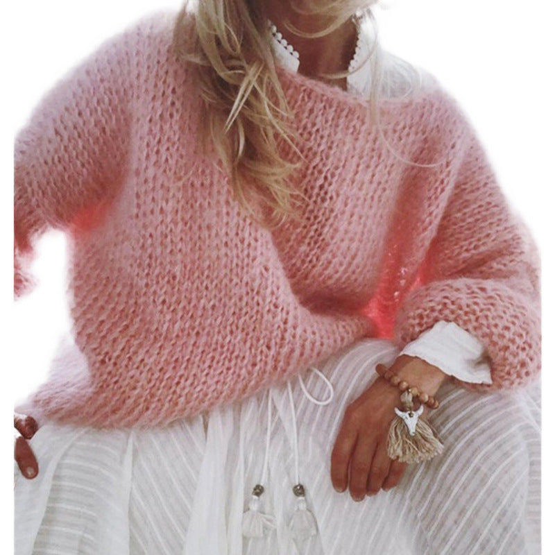 Image of Dawn | Women's Oversized Crew Neck Sweater