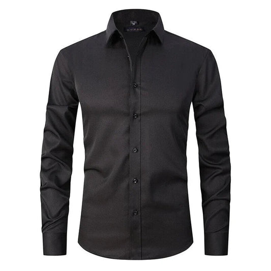 Image of Douglas | Men's Slim Fit Button-Down Dress Shirt