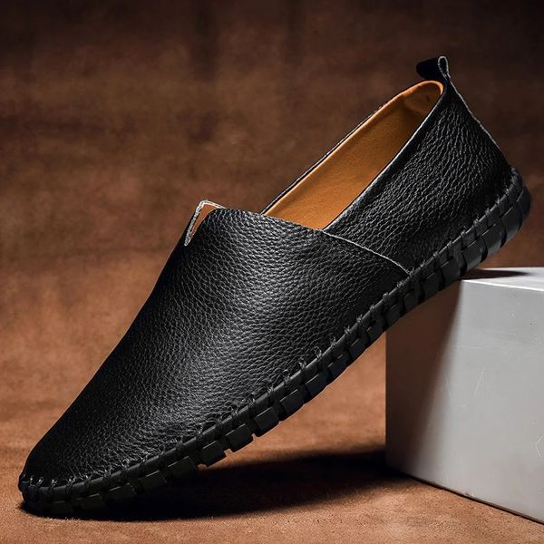 Image of Eddie | Men's Slip-On Leather Loafers