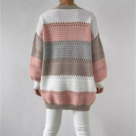 Image of Gina | Women's Oversized Open Front Cardigan