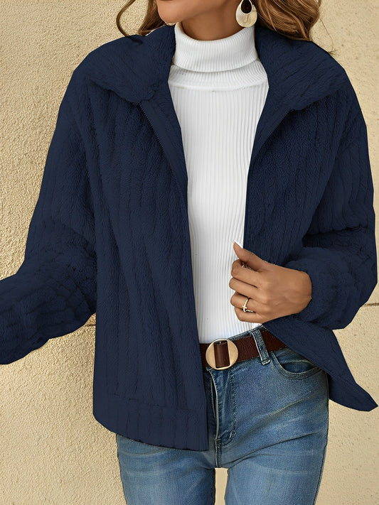 Image of Gloria | Women's Zip-Up Relaxed Fit Jacket