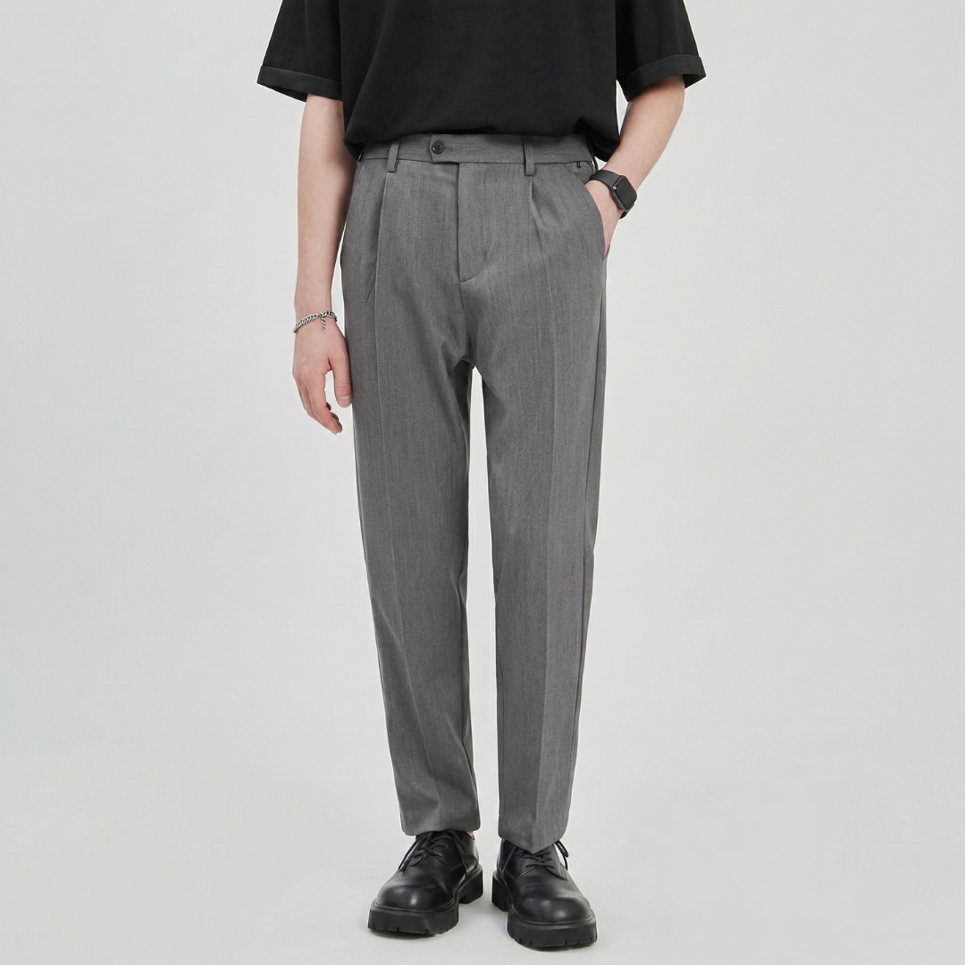 Graham | Men's Pleated Drawstring Pants - Image 3