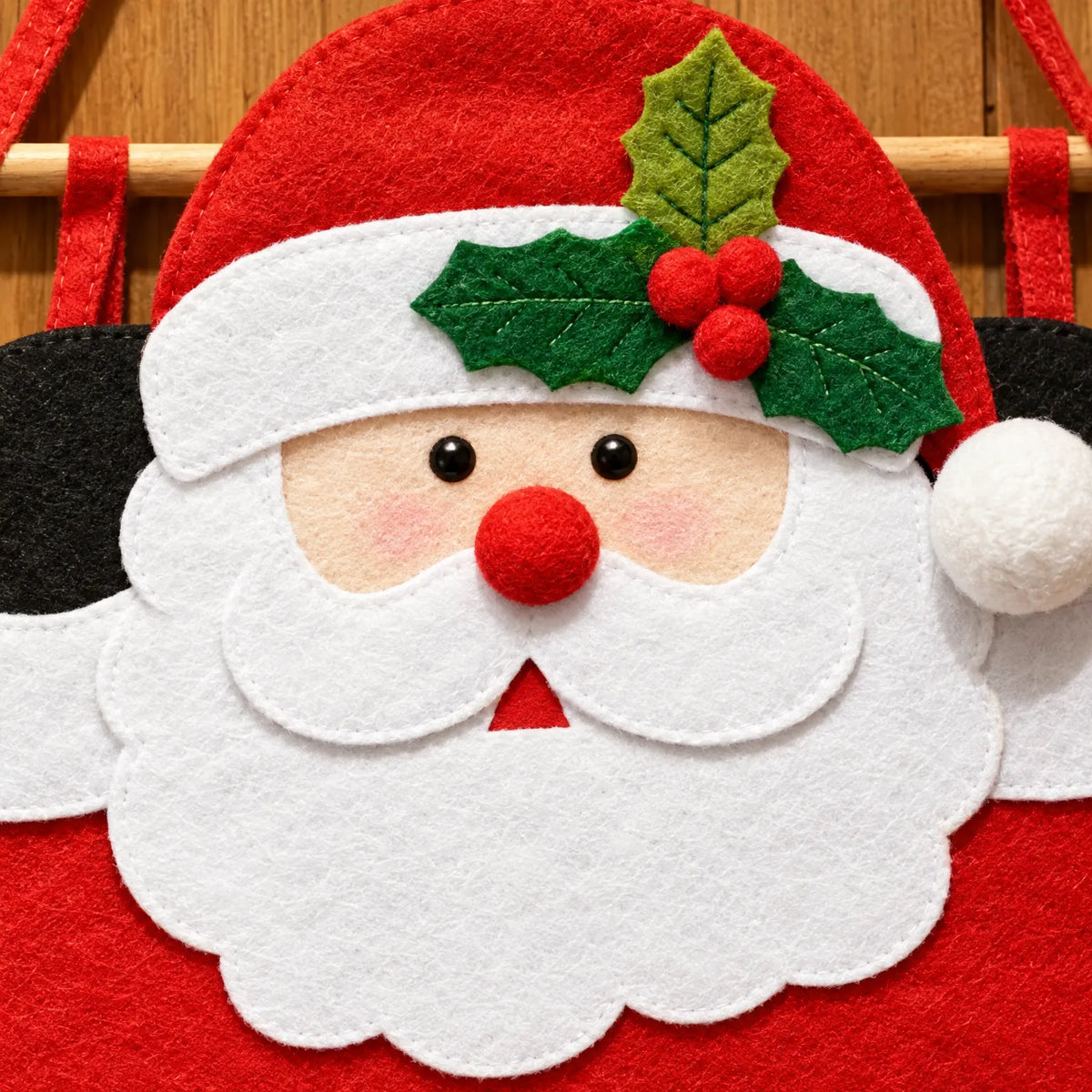 Hanging Santa-Shaped Countdown Calendar