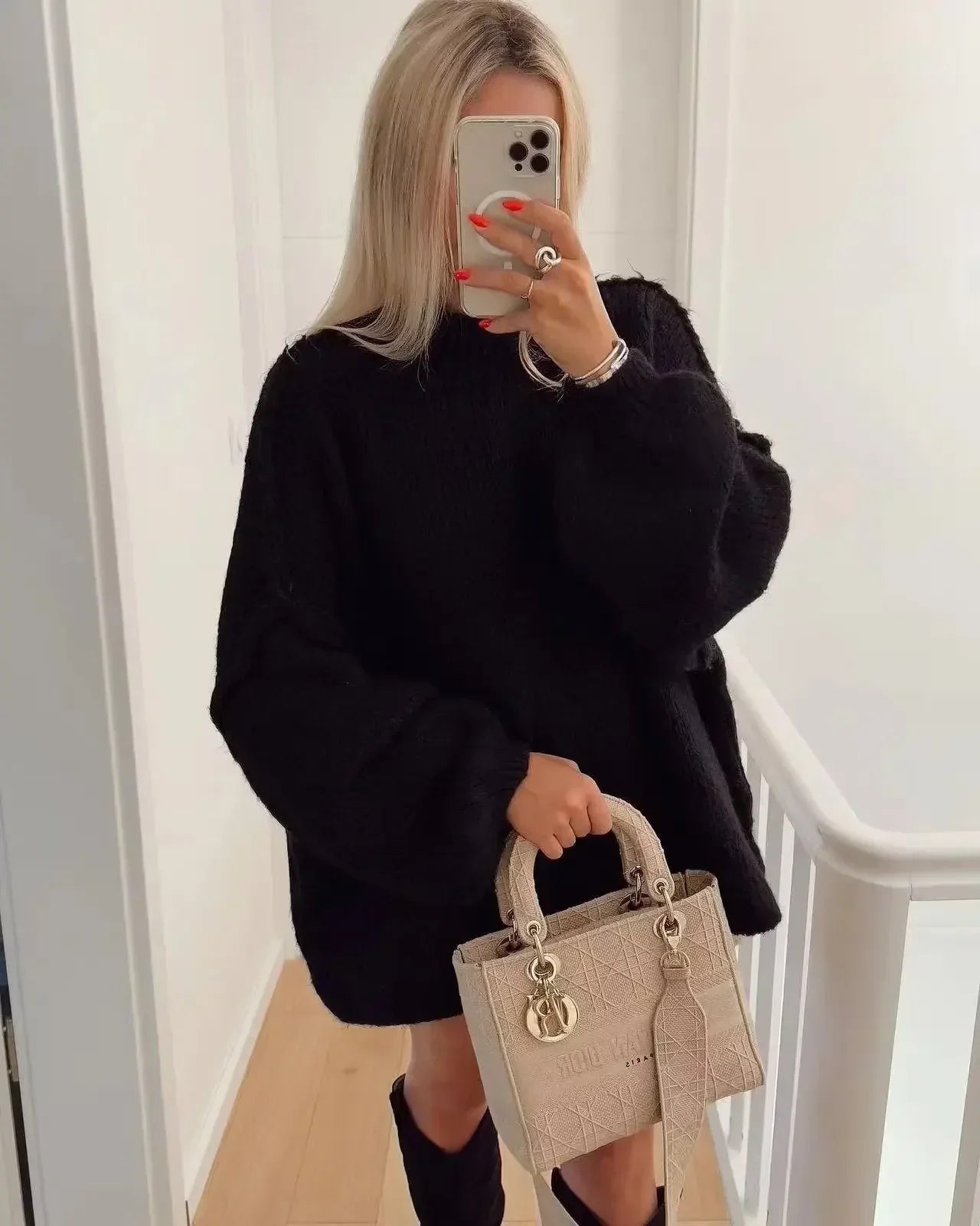 Image of Helen | Women's Oversized Mini Dress