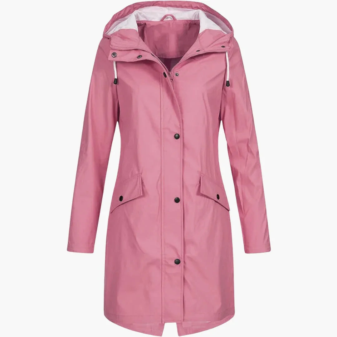 Hooded Parka with Pockets for Women