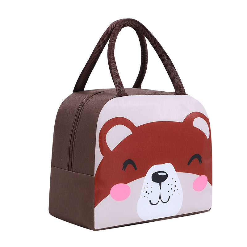 Insulated Lunch Bag with Fox Design