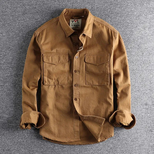 Image of Jake | Men's Long Sleeve Button-Down Shirt