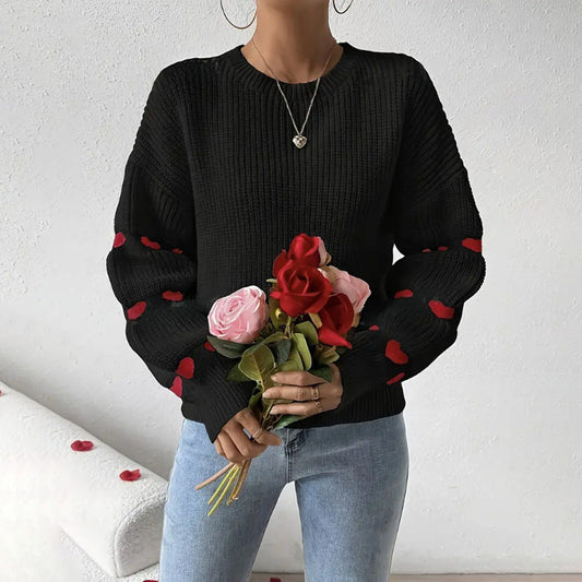 Image of Jeanette | Women's Long Sleeve Crew Neck Sweater