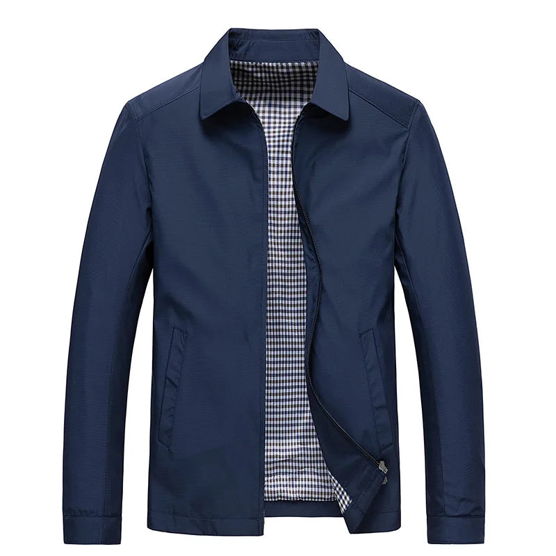 Image of Johnathan | Men's Zip-Up Casual Jacket
