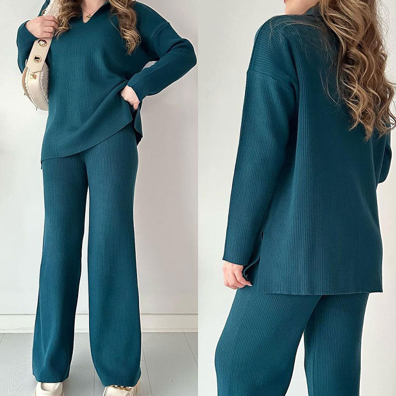 Image of Jonas | Women's Relaxed Fit Two-Piece Pants Set