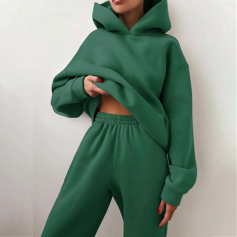 Image of Jordan | Women's Relaxed Fit Hoodie Sweatpants Set