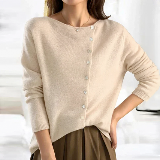 Image of Katherine | Women's Button-Down Fitted Cardigan