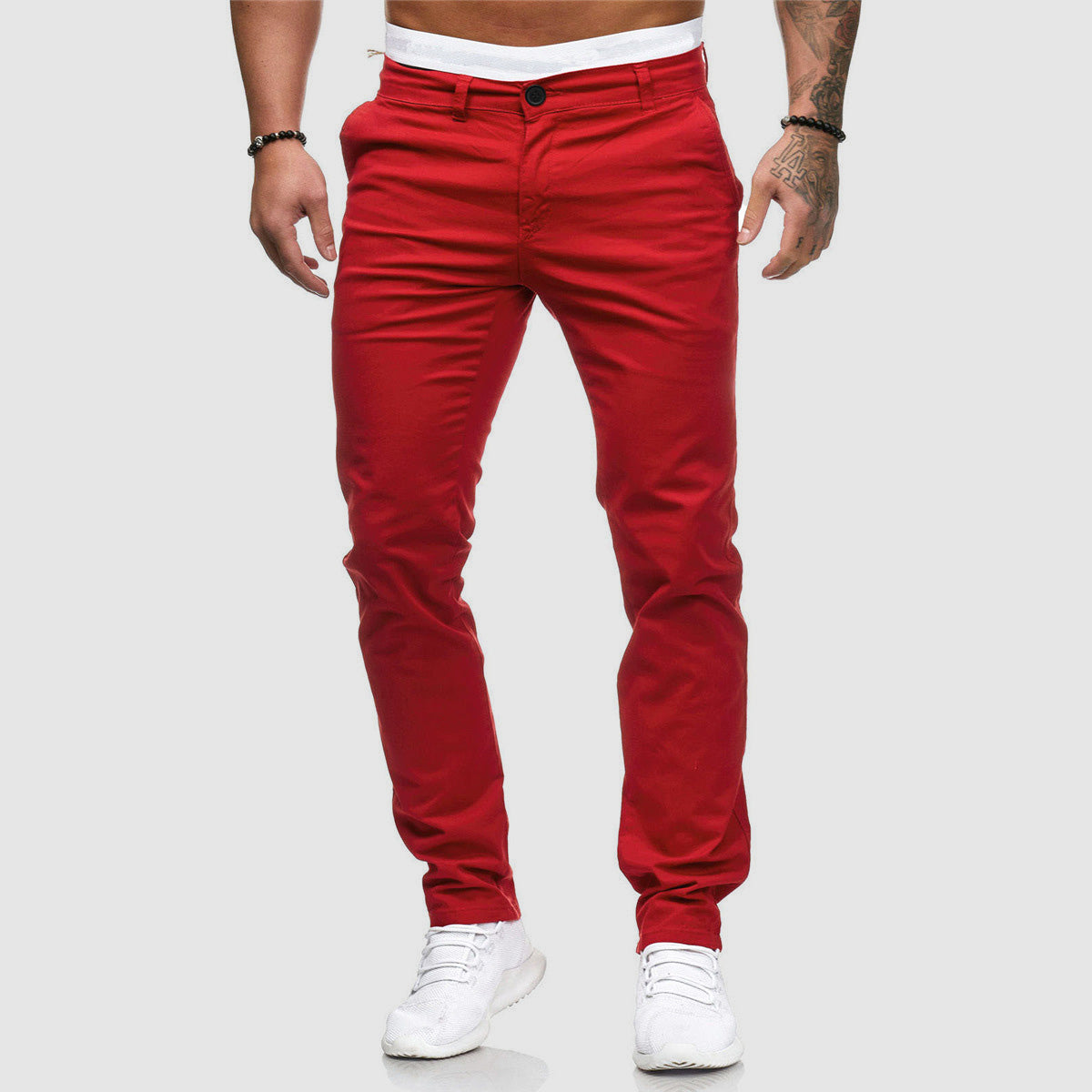 Image of Kendall | Men's Slim-Fit Chino Pants