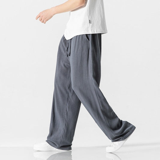 Image of Kirk | Men's Wide Leg Drawstring Pants