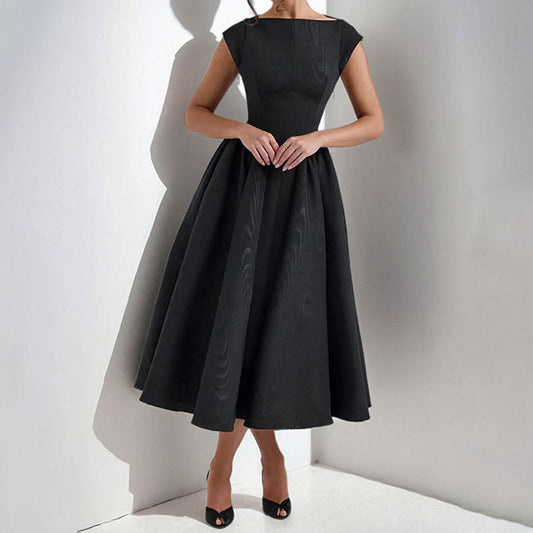Image of Marissa | Women's Sleeveless A-Line Midi Dress