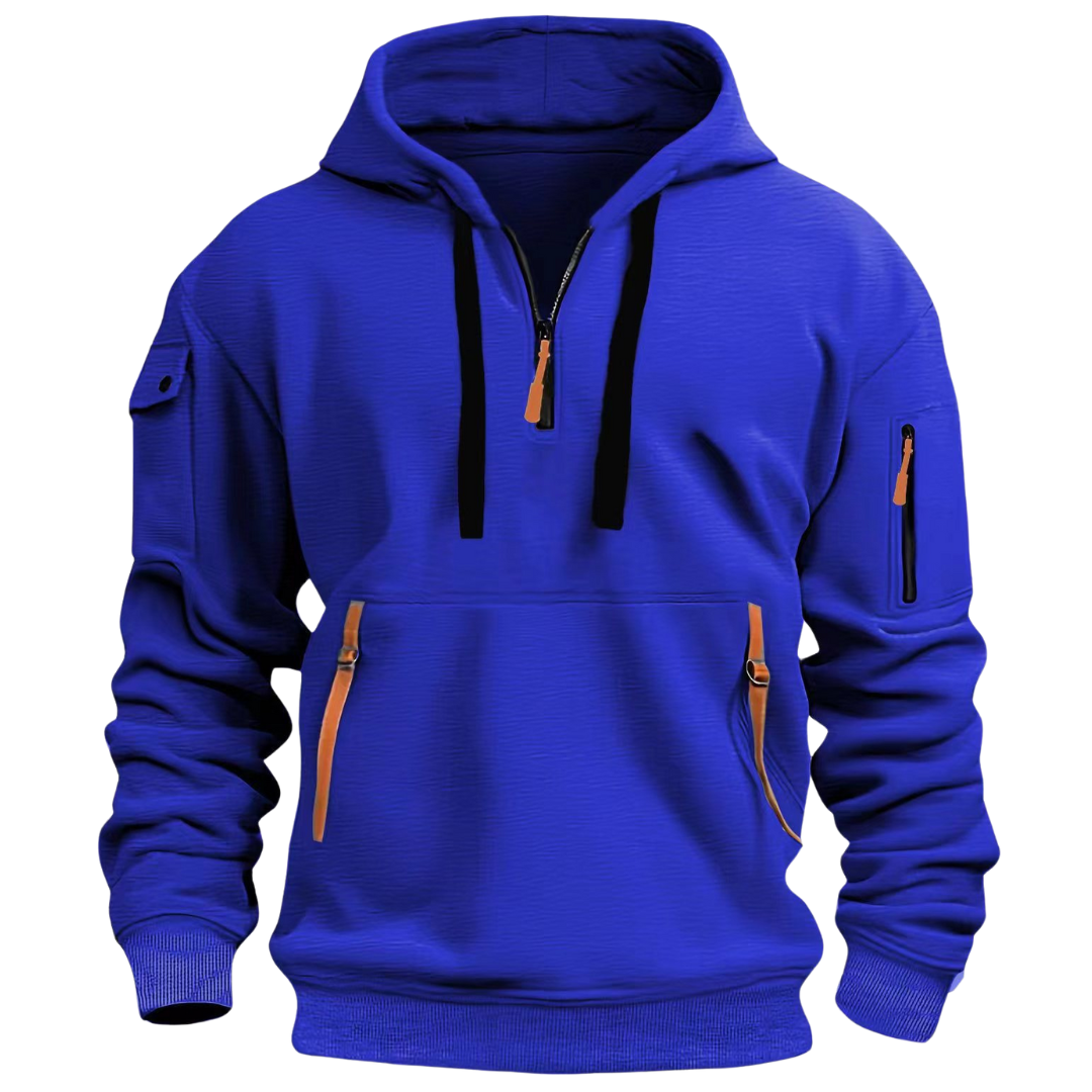 Men's Quarter-Zip Anorak Hoodie