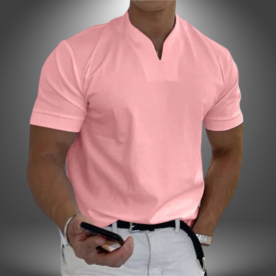 Men's Short Sleeve V-Neck T-Shirt