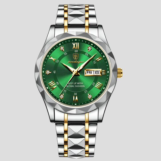Men's Stainless Steel Everyday Business Watch