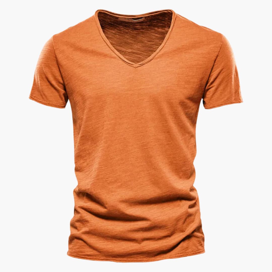 Men's V-Neck T-Shirt for Everyday Wear