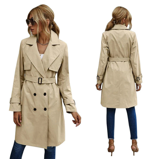 Image of Meredith | Women's Double-Breasted Coat