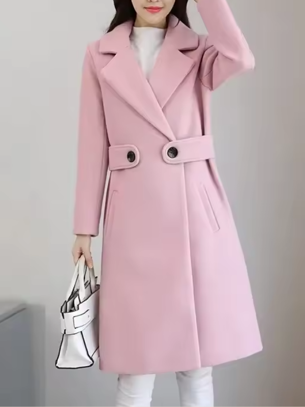 Image of Nancy | Women's Belted Long Coat