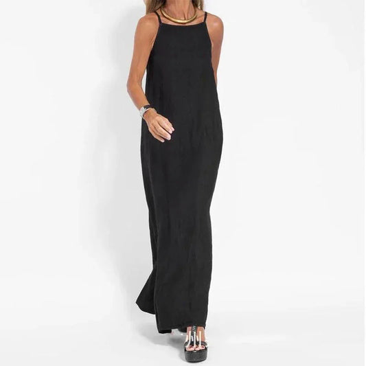 Image of Nancy | Women's Sleeveless Maxi Dress