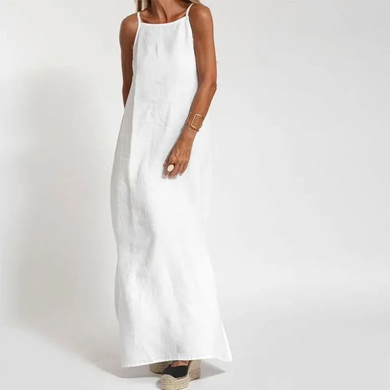 Image of Nancy | Women's Sleeveless Maxi Dress