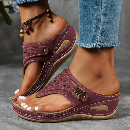 Image of Phyllis | Women's Comfort Wedge Sandals