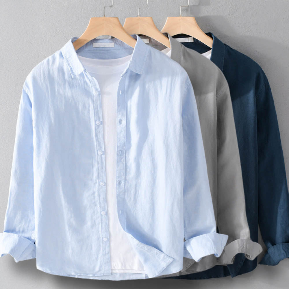 Image of Raphael | Men's Button-Down Casual Shirt