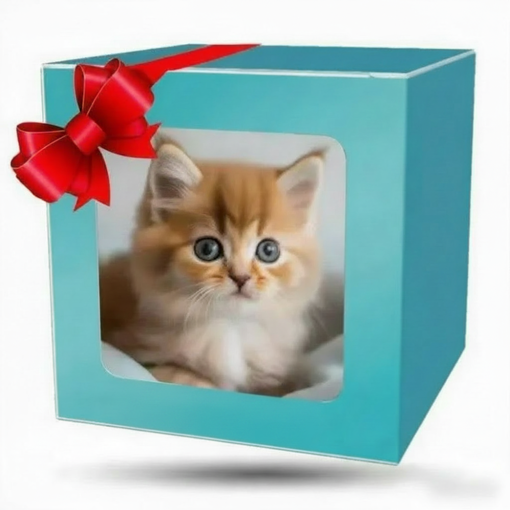 Realistic Persian Interactive Plush Robotic Cat Toy