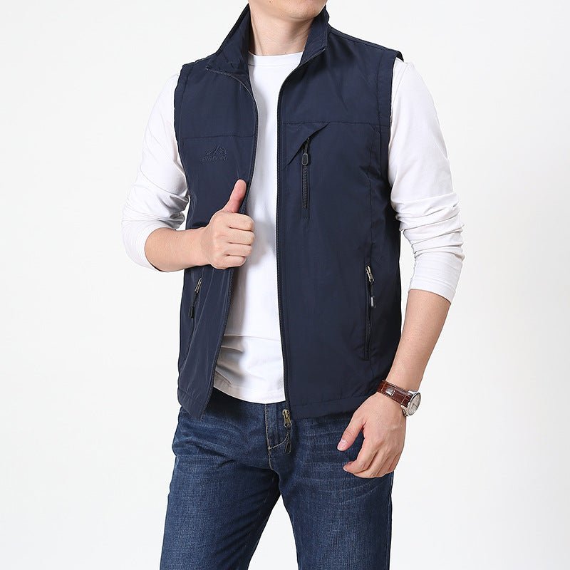 Image of Reese | Men's Full Zip Lightweight Vest