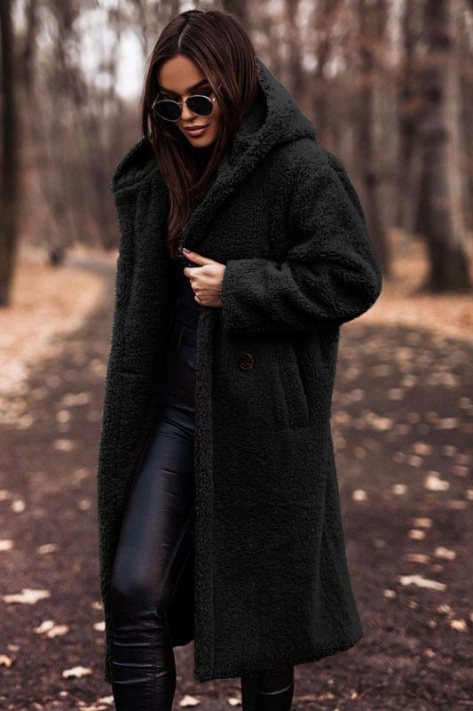 Image of Ruby | Women's Hooded Teddy Coat