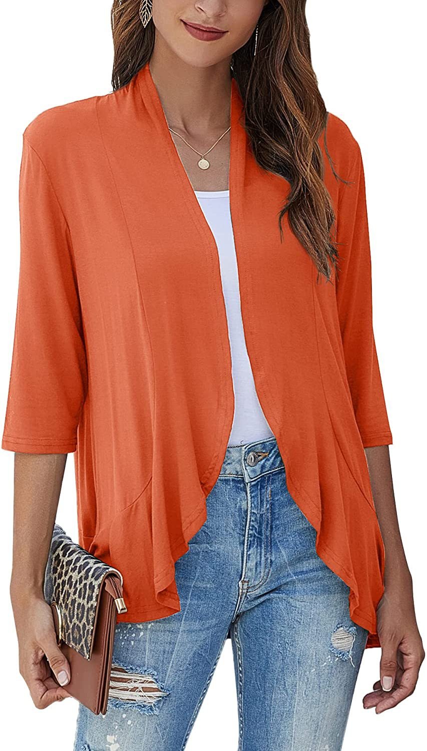 Image of Savannah | Women's Open Front Draped Cardigan