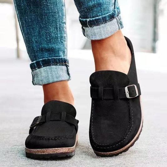 Image of Selena | Women's Slip-On Buckle Loafers