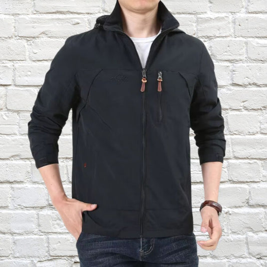 Image of Seth | Men's Hooded Full Zip Jacket